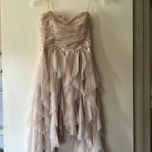 Champagne sparkling dress
